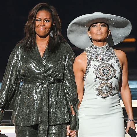 Michelle Obama And Jennifer Lopez Bond Over Virtual Learning E Online Au