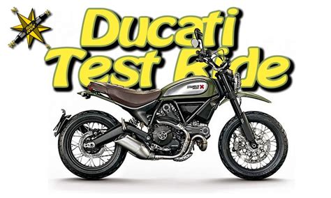Ducati Scrambler Test Ride Youtube