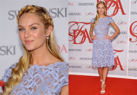 Candice Swanepoel Was Laced Up In Valentino At The 2012 Cfda Fashion
