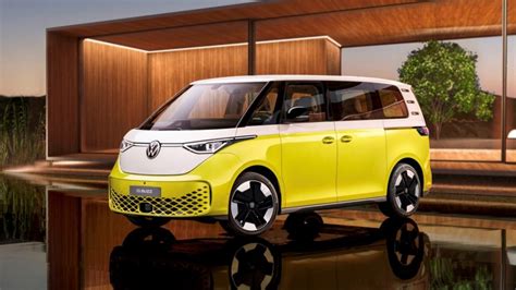 Volkswagen Reveals Id Buzz Ev Microbus In Passenger And Cargo Van