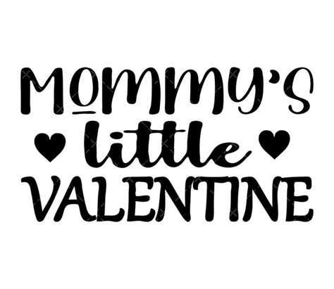 Mommy’s Little Valentine SVG, PNG, PDF, Valentine’s Day Svg, Be My