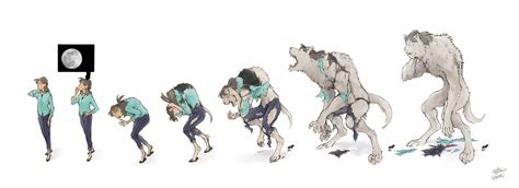 Megumi Werewolf Transformation Sequence By Pakeet On Deviantart