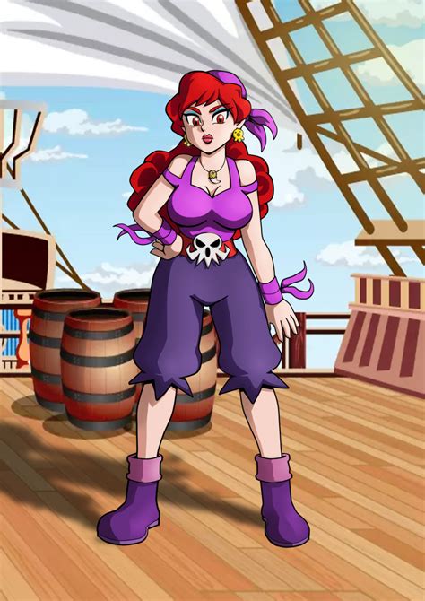Captain Syrup Absurdres Highres Tagme Lipstick Makeup Red Hair Red Lips Warioland