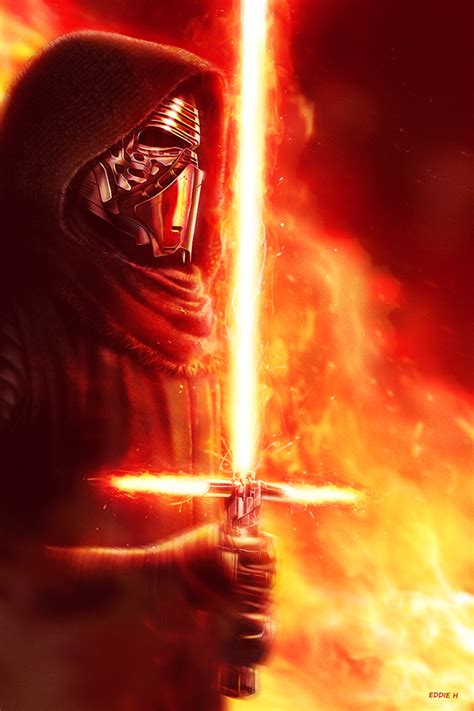 Kylo Ren The Force Awakens By Eddieholly On Deviantart