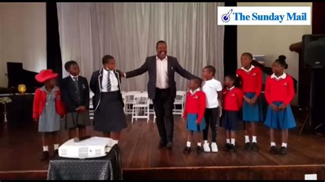 Albert Nyathi Entertains With One Of His Popular Poems My Daughter
