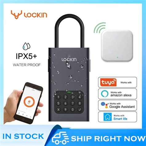 Key Safe Tuya Smart Key Lock Box Password Bluetooth Wireless Wifi