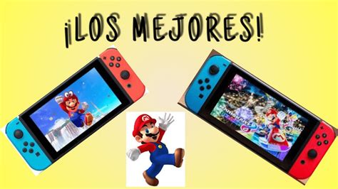 🎮los Mejores Juegos De Mario Bros Para Nintendo Switch🕹 Youtube