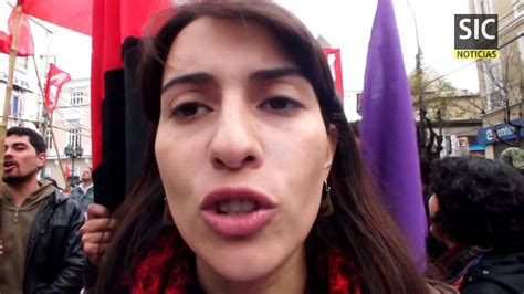 Marcha mayo Melissa Sepúlveda Pdta Fech se refiere a damnificados Valparaíso YouTube