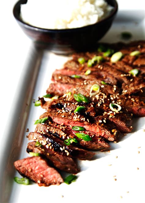 It comes from the top blade of the chuck. Grilled Flat Iron Steak Recipe | Asian Steak Marinade