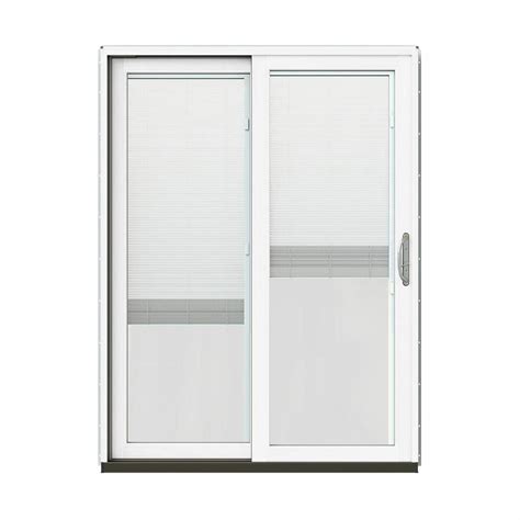 Jeld Wen 60 In X 80 In W 2500 Contemporary White Clad Wood Left Hand