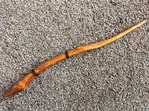 Hand Carved Cedar Wood Wand Made With Wood From Ancient Etsy Uk