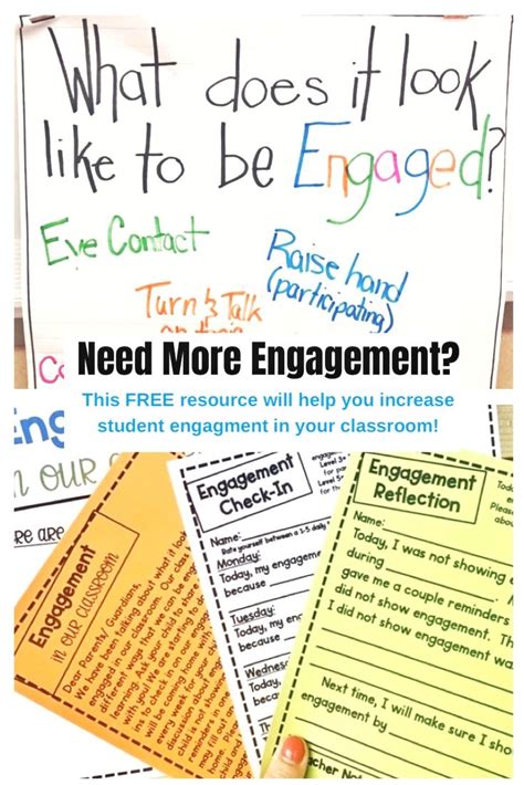Classroom Engagement Free Resources In 2020 Classroom Positive