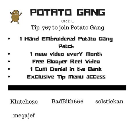 Potato Gang Mfc Share 🌴