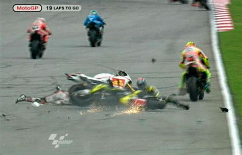 Honda Motogp Rider Simoncelli Dies In Malaysian Smashother Sports
