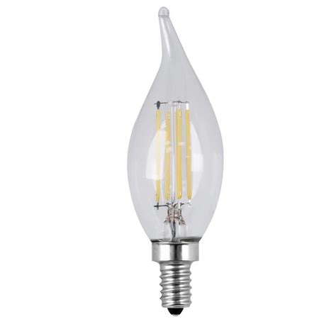 Feit Electric 40w Equivalent Daylight Ca10 Dimmable Clear Filament Led