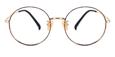 Theenity Round Eyeglasses In Pattern Sllac