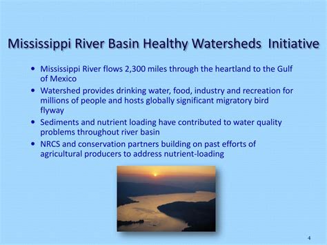 Ppt Mississippi River Basin Healthy Watersheds Initiative Mrbi