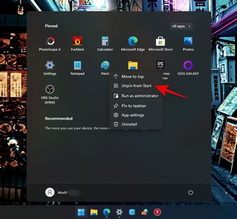 How To Customize The Start Menu On Windows 11