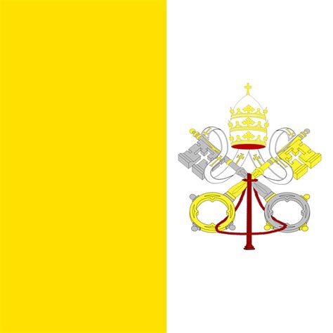 Immagine Vettoriale Gratis Vaticano Bandiera Immagine Gratis Su