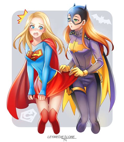 Supergirl Batgirl And Barbara Gordon Dc Comics And More Drawn By