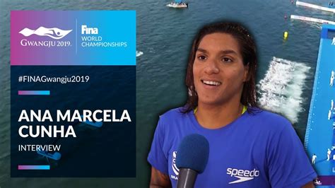 Ana marcela cunha was born on march 23, 1992, in salvador, brazil. Ana Marcela Cunha - Interview | FINA World Championships ...