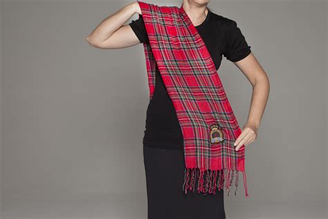 The Tartan Sashes Worn By The Women Of Scotland Had Great Significance