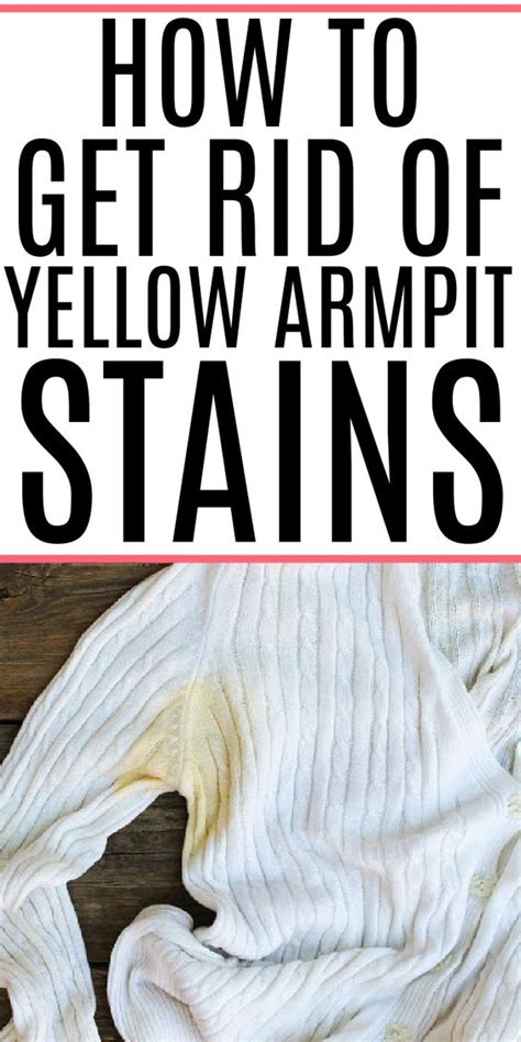 Amazingly Easy Way To Remove Armpit Stains Gnmnatural