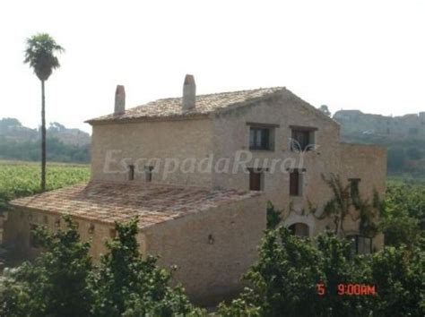 Encuentre su casa rural en tarragona en menos de 1 minuto. Masía Manye - Casa rural en Nulles (Tarragona)
