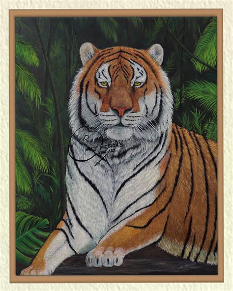 King Of The Jungle Bengal Tiger Tiger Art Tiger Print Etsy