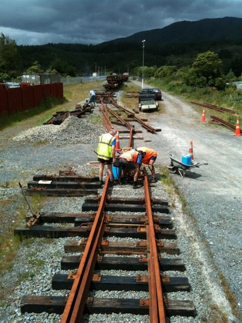 Track Work 24 November Remutaka Incline Railway