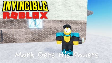 Mark Gets His Powers Invincible Roblox Animation Youtube