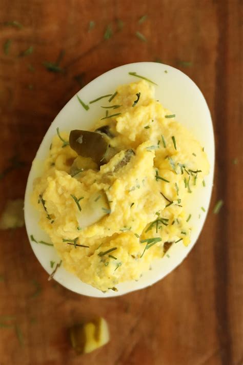 Dill Pickle Deviled Eggs Southern Bite