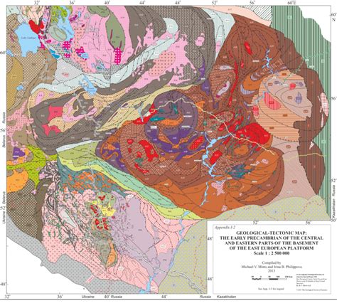Pdf Geological Tectonic Map The Early Precambrian Of The Ctntral And