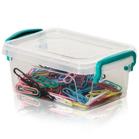 Buy Extra Small 300ml Plastic Storage Boxes With Clip On Lids