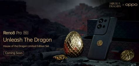 Oppo Reno 8 Pro House Of The Dragon Limited Edition Geliyor