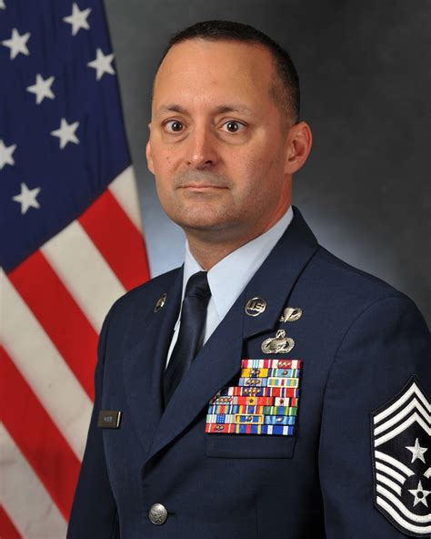 Chief Master Sergeant Michael S Joseph 25th Air Force Display