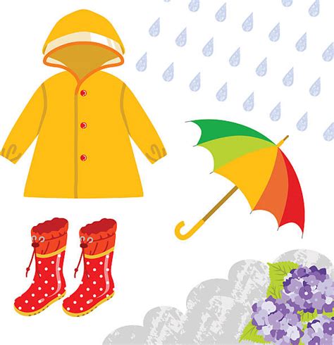 Royalty Free Rain Coat Clip Art Vector Images And Illustrations Istock