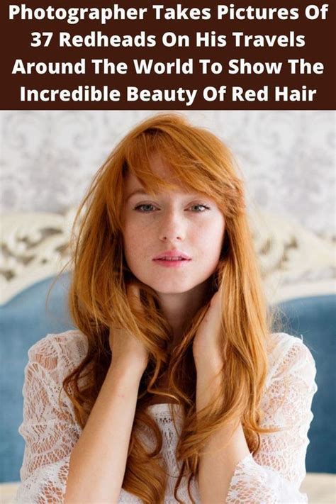 Photographer Takes Pictures Of Redheads On His Travels Around The