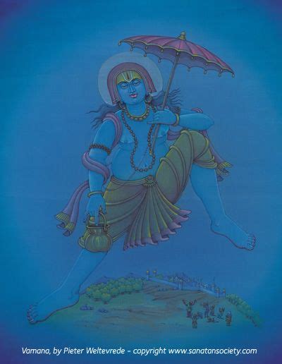 Hindu Gods Vamana Hindu God And Vishnu Avatar Incarnation Art