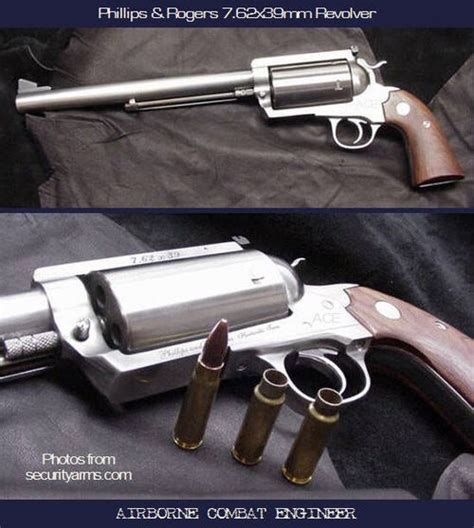 Companion Handgun For Your Sks Or Ak47 Revolver In 762x39 Gun
