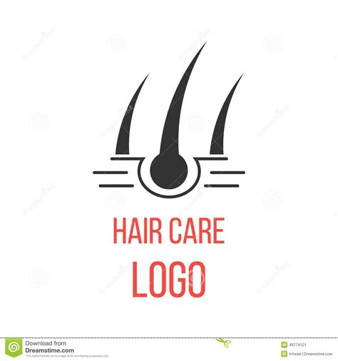 10 hair gels for women that'll lock down flyaways for good. Hair Care Logo Isolated On White Background Stock Vector ...