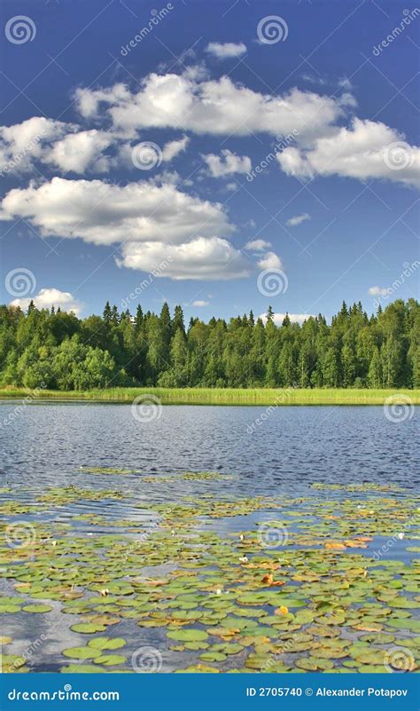 Clouds Under Lake Stock Photo Image Of Clear Outdoors 2705740