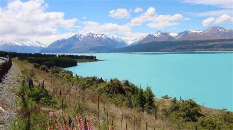 Lake Pukaki New Zealand November 2013 Youtube