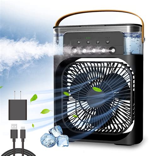 Ntmy Personal Air Cooler Portable Air Conditioner Fan