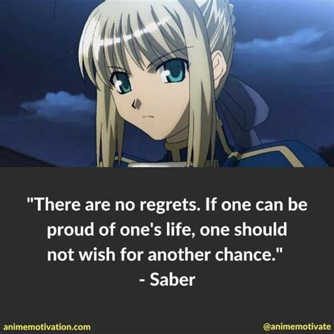 7 Saber Quotes From Fate Stay Night That Are Powerful