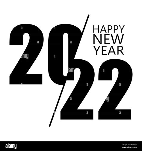 Happy New Year 2022 Design Template Modern Design For Calendar