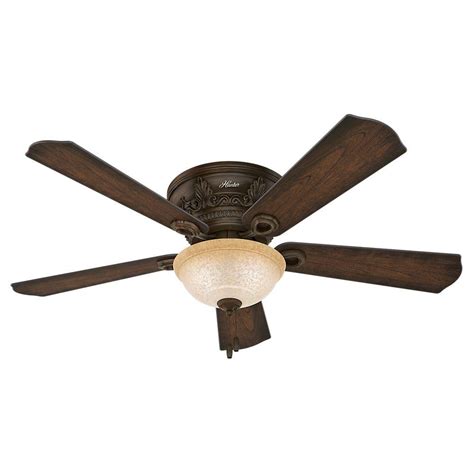 You can buy a ceiling fan without any lights, but you having said that, if your desired ceiling fan has light, you can maximize its performance as a fan and illumination kit. Hunter Bergeron 52 in. Indoor Northern Sienna Bronze ...