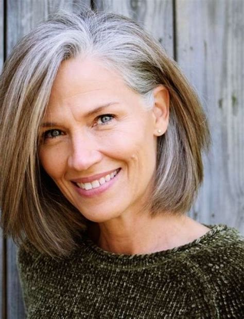 6 Breathtaking Chin Length Hairstyles For Women Over 60