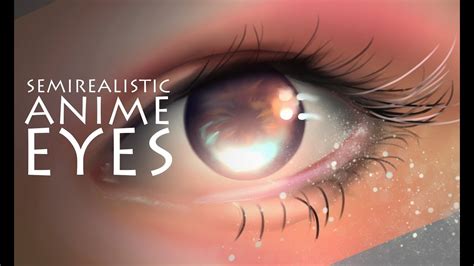 How To Draw Semi Realistic Anime Eyes Learn How To Draw Eyes Or At