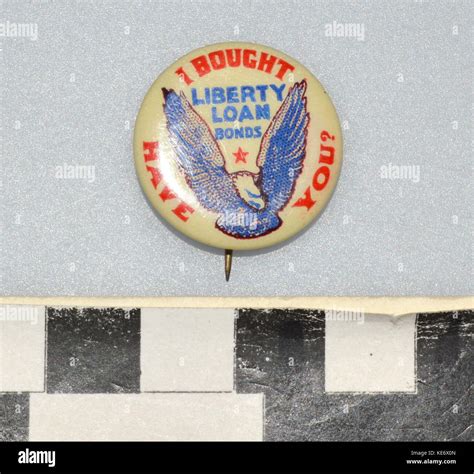 World War I Liberty Loan Pin Stock Photo Alamy